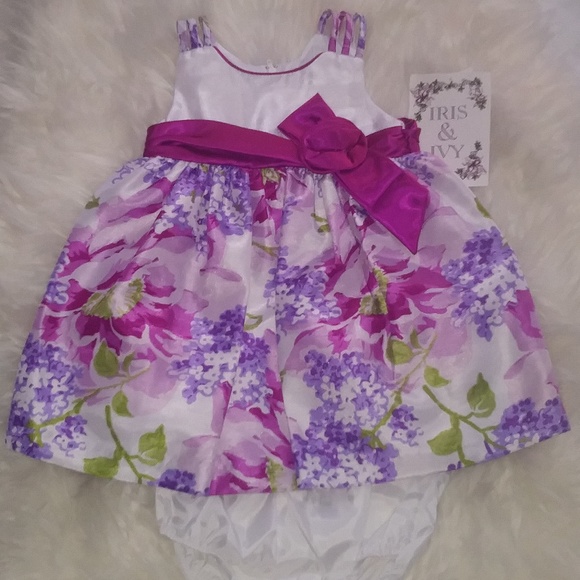 iris & ivy Other - Iris and Ivy purple floral dress